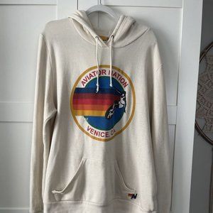 Aviator Nation White Hoodie Brand New